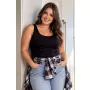 102 Black Plus-Size T-Shirt - 2