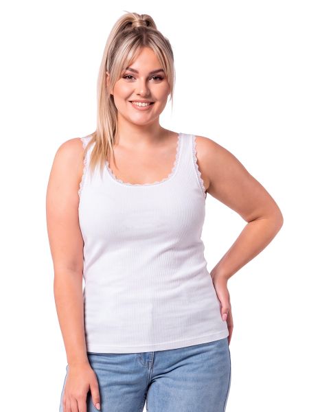 109 White Plus-Size T-Shirt - 2