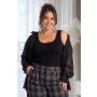 109 Black Plus-Size T-Shirt - 2