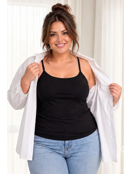 105 Black Plus-Size T-Shirt