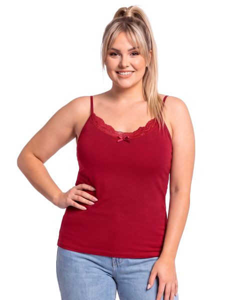 106 Burgundy Plus-Size T-Shirt - 2