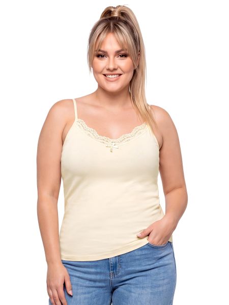 106 Cream-Colored Plus-Size T-Shirt