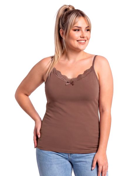 106 Brown Plus-Size T-Shirt - 2