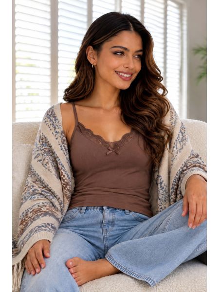 106 brown T-shirt - 4