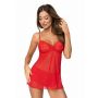 Ana red- babydoll + boxers - 2