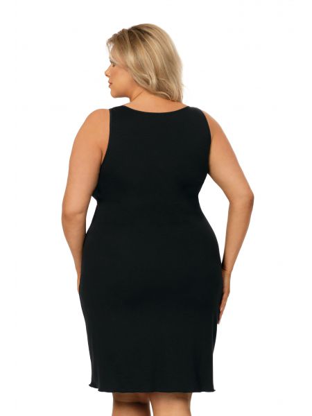 Sarah black - plus size nightdress - 2