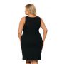Sarah black - plus size nightdress - 3