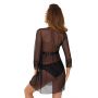 Emy black - nightgown + panties - 3