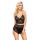 Lace bra and thong set - Natalie black