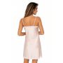 Tiffani beige - satin nightdress - 3