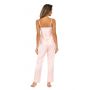 Tiffani pink - long satin pajamas - 3