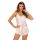 Tiffani 1/2 beige - satin pajamas