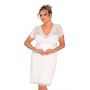 Ivana ecru plus size - nightdress - 2