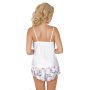 Rosa 1/2 ecru - satin pyjama - 3