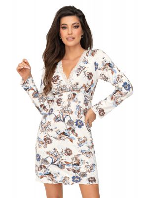 Women's long sleeve nightdress - Naomi