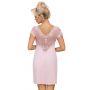 Elegant nightdress with lace - Ismena powder pink - 3