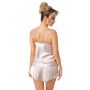 Classic satin pajamas - Ella 1/2 beige - 3