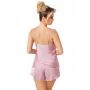Classic satin pajamas - Ella 1/2 powder pink - 3