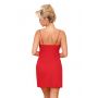 Sexy nightdress with lace - Janette red - 4