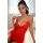 Sexy nightdress with lace - Janette red