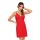 Sensual nightdress with lace - Gabi red