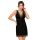 Black nightdress with elegant lace - Hana II