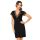 Black nightdress with lace sleeves - Hana